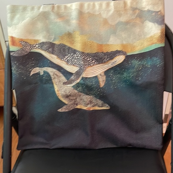 Hawaii Whales Tote Bag - Picture 2 of 7
